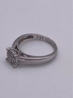 18ct white gold solitaire 0.50ct ring - Sakakini Jewellers Horsham