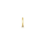 18ct Gold Round Tube Cartilage Hoop - Sakakini Jewellers Horsham
