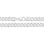 Sterling Silver Curb Chain Necklace – Multiple Sizes Available - Sakakini Jewellers Horsham