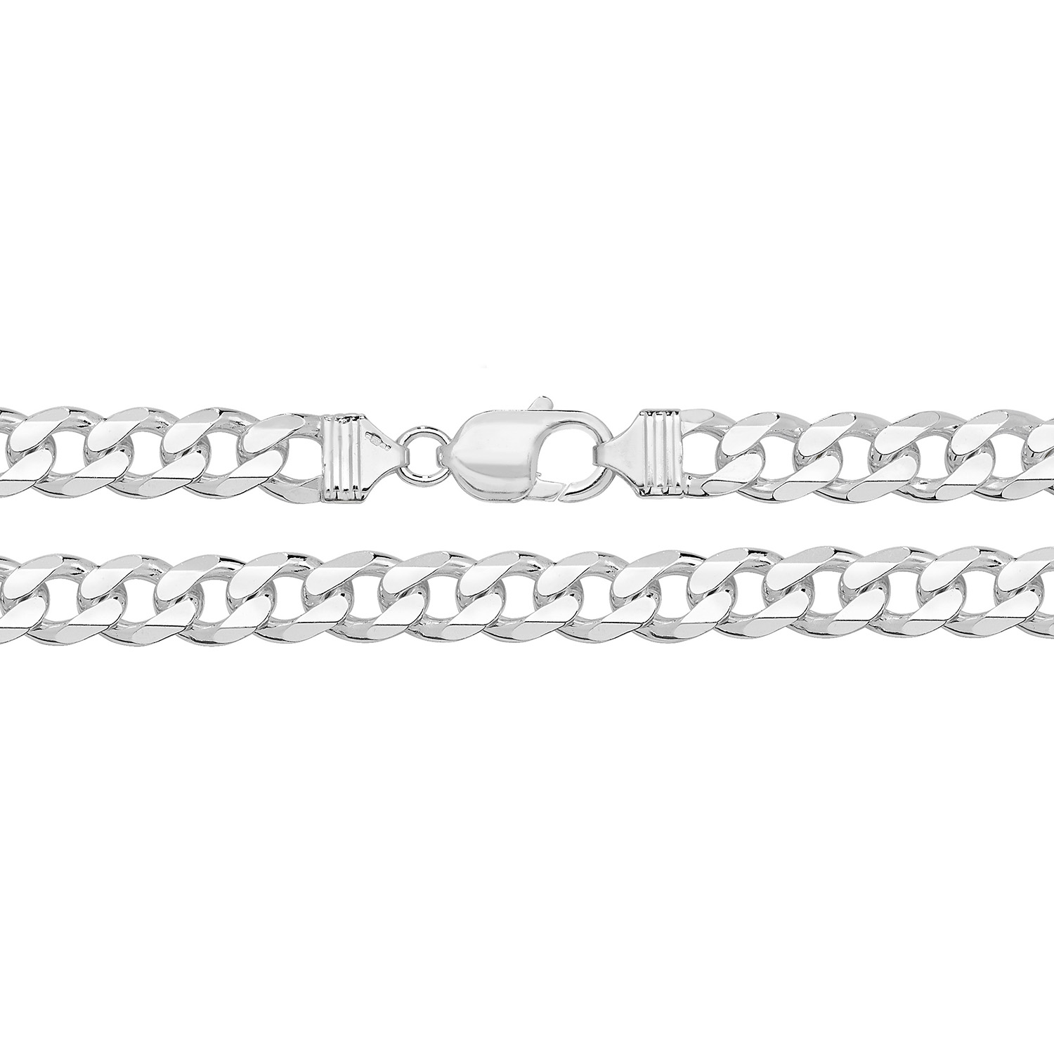Sterling Silver Curb Chain Necklace – Multiple Sizes Available - Sakakini Jewellers Horsham