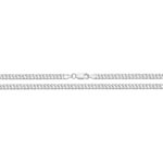 Sterling Silver Double Curb Chain Necklace – Multiple Sizes Available - Sakakini Jewellers Horsham