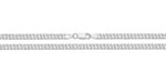 Sterling Silver Double Curb Chain Necklace – Multiple Sizes Available - Sakakini Jewellers Horsham