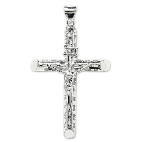 Silver Crucifix Pendant - Sakakini Jewellers Horsham