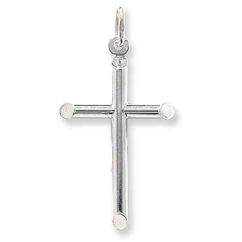 Classic Silver Cross Pendant - Sakakini Jewellers Horsham