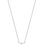 Classic Diamond Necklace in 18ct White Gold - Sakakini Jewellers Horsham