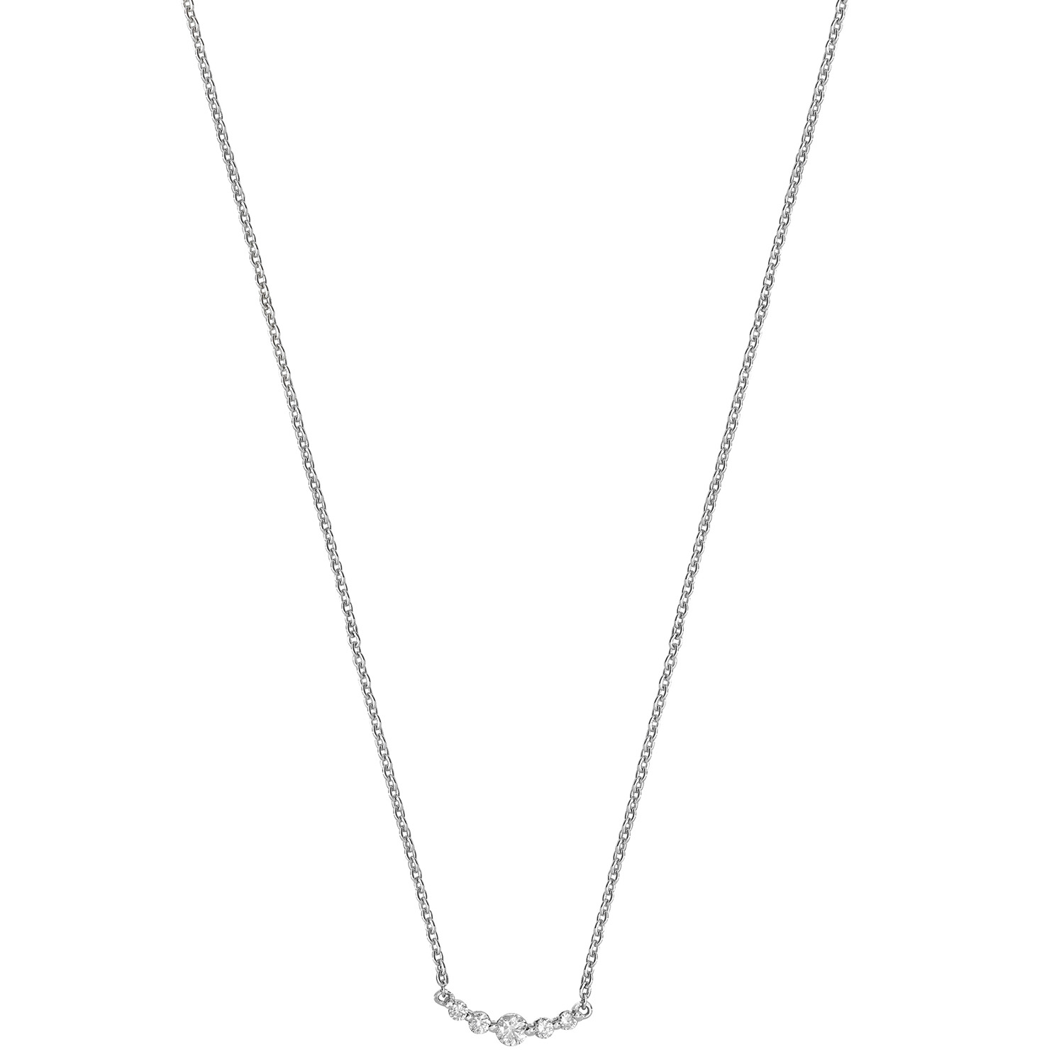 ndq108w_ah.jpg Classic Diamond Necklace in 18ct White Gold - Sakakini Jewellers Horsham