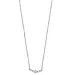 Classic Diamond Necklace in 18ct White Gold - Sakakini Jewellers Horsham