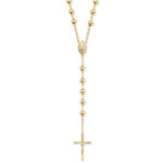 9ct Gold Classic Rosary Necklet - Sakakini Jewellers Horsham