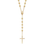 9ct Gold Classic Rosary Necklet - Sakakini Jewellers Horsham