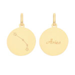 9ct Gold Zodiac Constellation Aries Pendant - Sakakini Jewellers Horsham