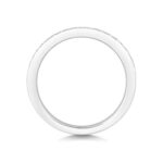 Diamond Grain Set Millgrain Eternity Ring in Platinum - Sakakini Jewellers Horsham