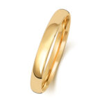 18ct Gold 2.5mm Slight Court Light Wedding Ring - Sakakini Jewellers Horsham