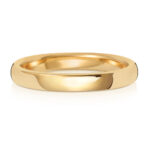 18ct Gold 2.5mm Soft Court Extra Heavy Wedding Ring - Sakakini Jewellers Horsham