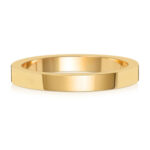 18ct Gold 2.5mm Flat Flat Heavy Wedding Ring - Sakakini Jewellers Horsham